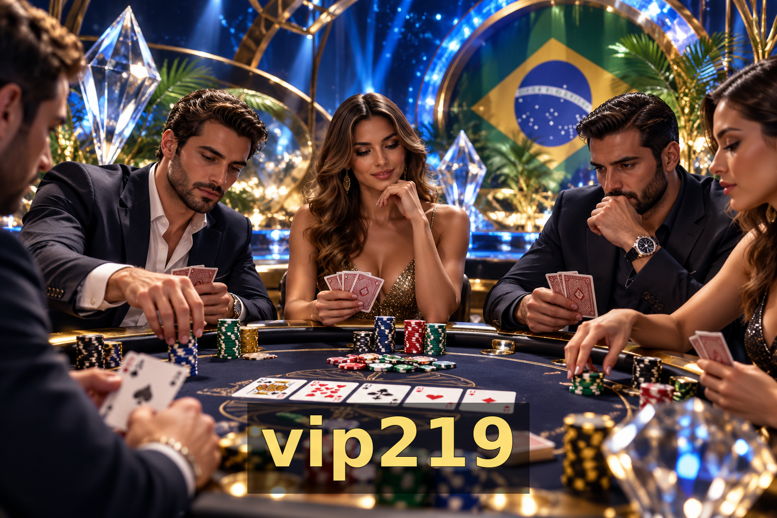Streaming 4K no cassino ao vivo da vip219